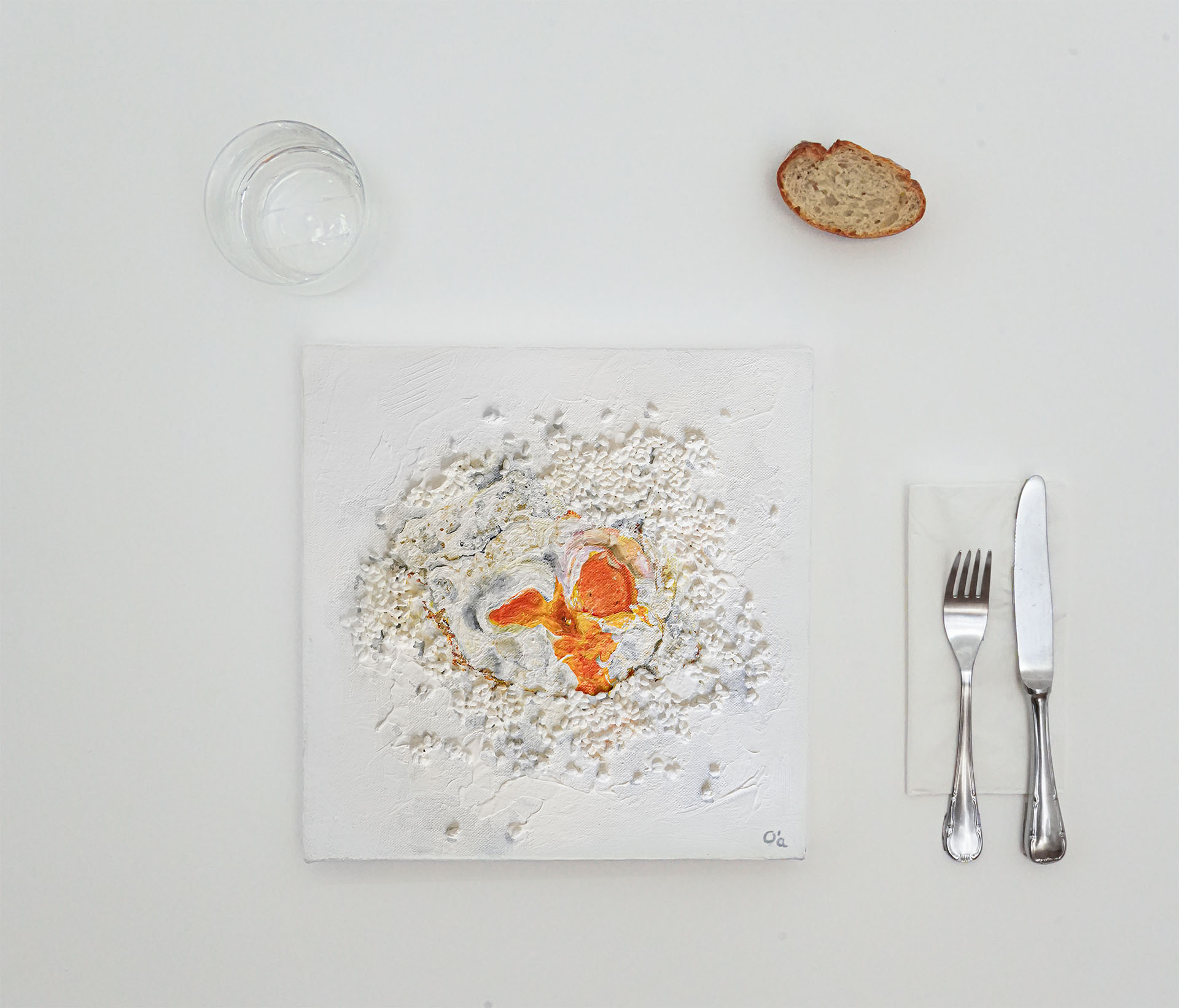 Portada Naranja sobre blanco